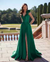 MARFIL | ABITO VERDE CON SPACCO