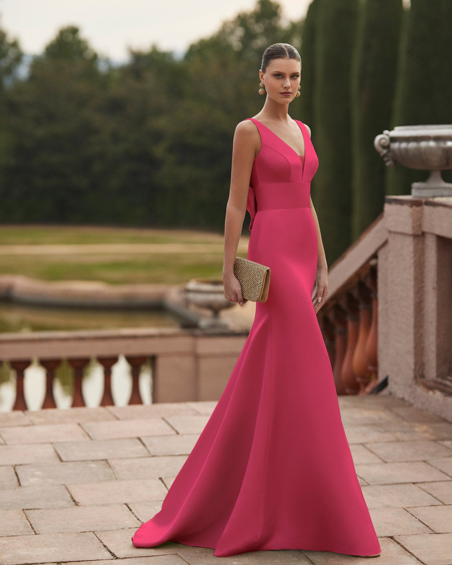 MARFIL | ABITO LUNGO ROSA