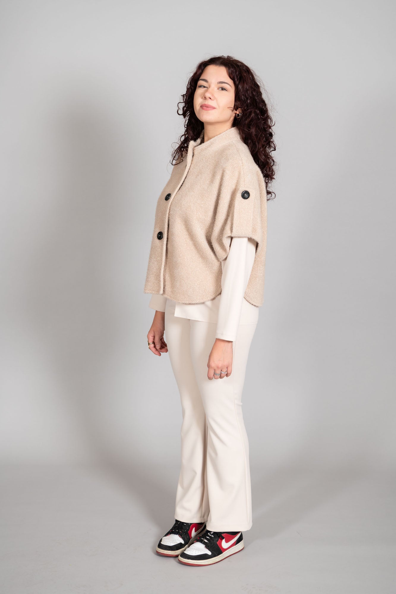 DOPPIOSENSO | GILET BEIGE