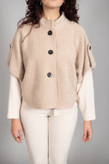 DOPPIOSENSO | GILET BEIGE